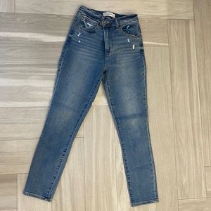 Abercrombie super skinny ankle jeans